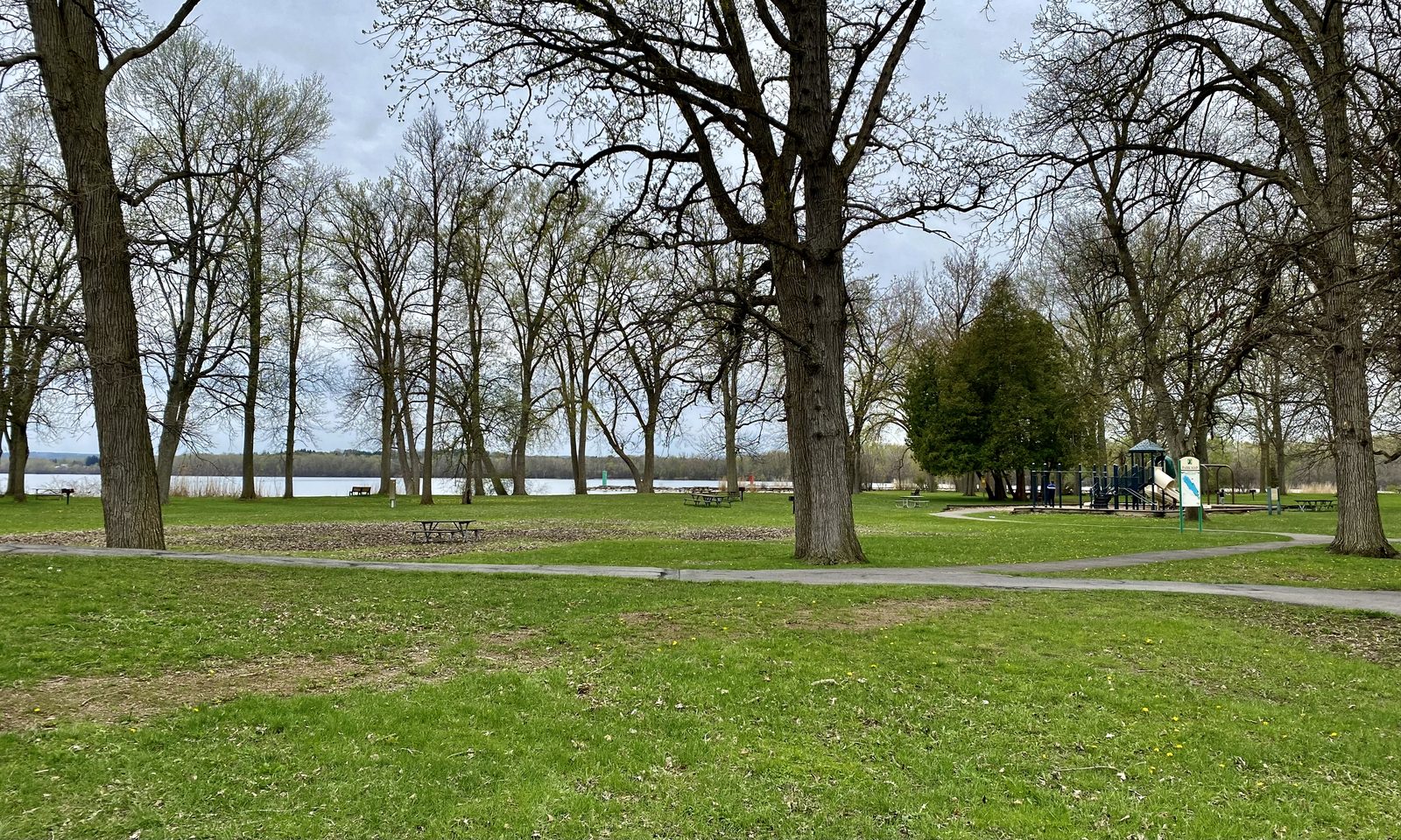 Willow Bay overview, Onondaga Lake Park